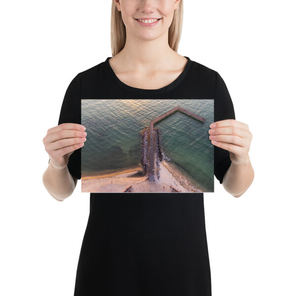 Muelle Leroke, La Paz, BCS, Póster - Imagen 2